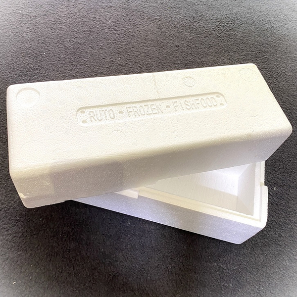 Styroporbox / Thermobox ca. 6L (39x14x19cm) - Gebraucht