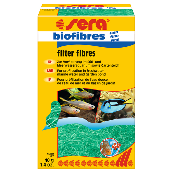Sera biofibres Biofilterfaser fein 40g