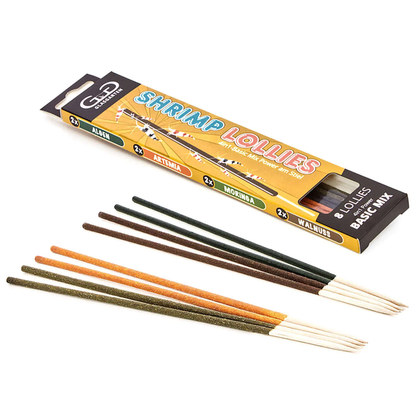 GlasGarten Shrimp Lollies Garnelenfutter 4in1 Basic Mix