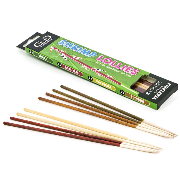 GlasGarten Shrimp Lollies Garnelenfutter 4in1 Power...