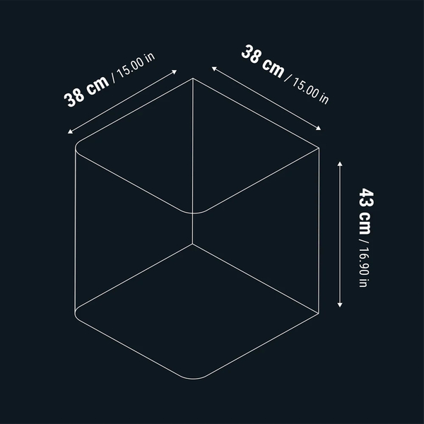 Dennerle Nano Cube Complete Set 60L inkl. Daytime LED