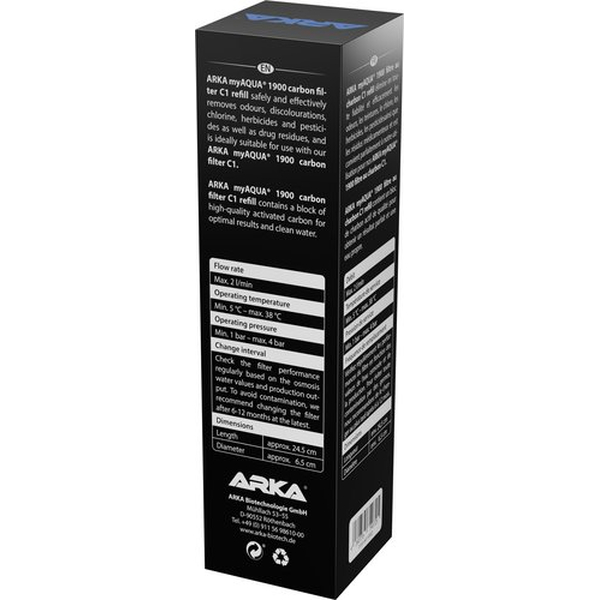 ARKA myAqua 1900 Kohlefilter C1 Refill