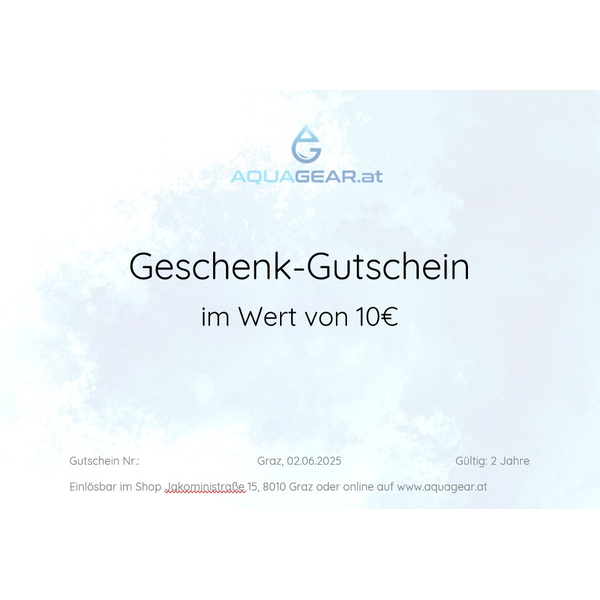 Geschenkgutschein 10&euro;