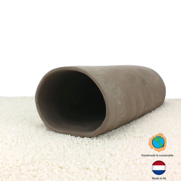 CeramicNature Cave rund Welsh�hle XL braun | Aquariumdeko