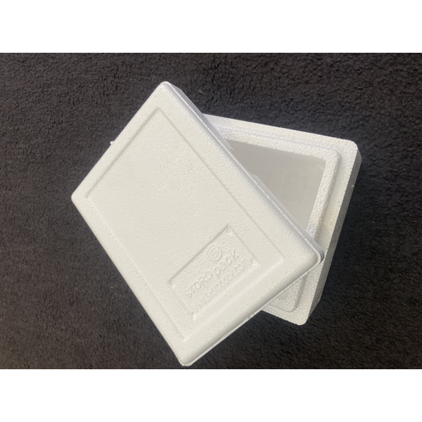 Styroporbox / Thermobox wei circa 1,5L (21x16,5x11,5)