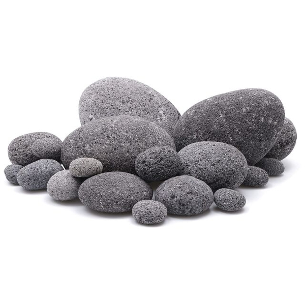 Aquadeco Zen-Pebbles - runde Lavasteine - Preis pro Stck