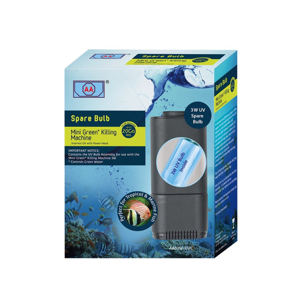 Ersatzlampe 3W f�r AA Green Killing Machine Wasserkl�rer