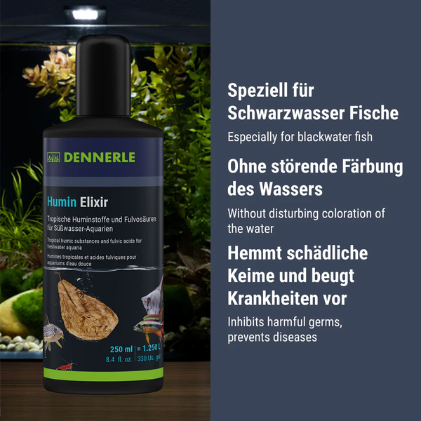 Dennerle Humin Elixir für Schwarzwasser