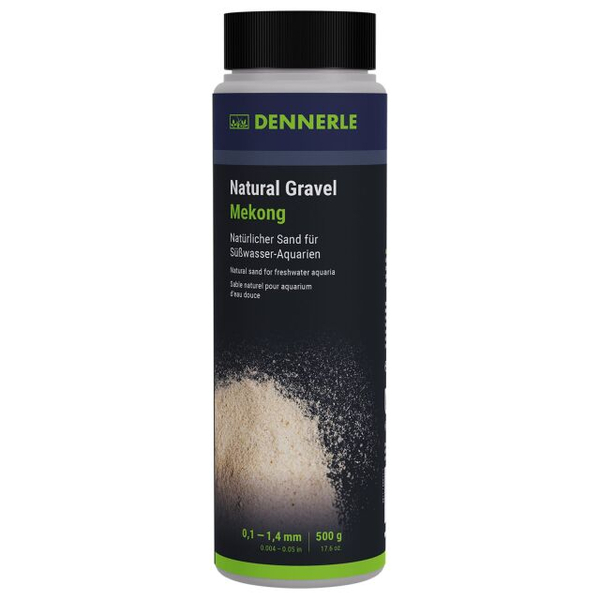 Dennerle Natural Gravel Mekong 0,1-1,4mm Aquarienkies 500g