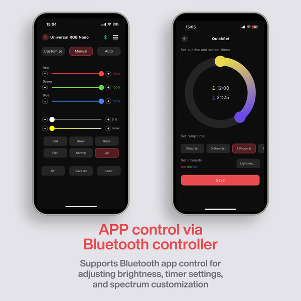 Chihiros Universal RGB Nano LED inkl. Bluetooth Controller