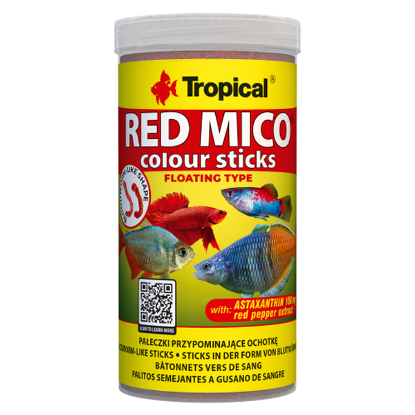Tropical Red Mico Colour Sticks XXS