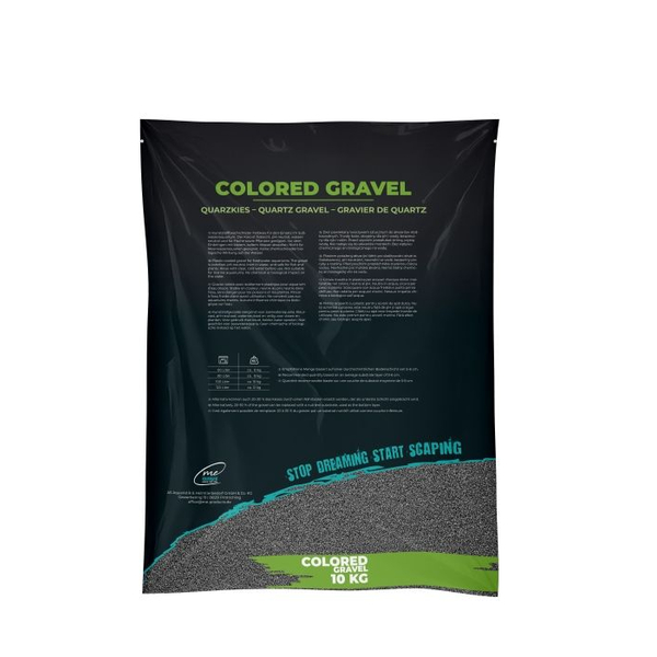 me Aquaristic Colored Gravel Granite Grey 1-2mm 10kg