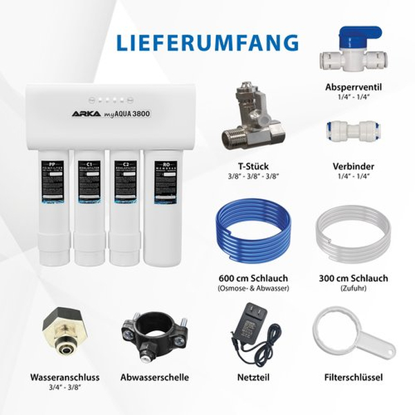 ARKA myAqua 3800 - Umkehrosmoseanlage