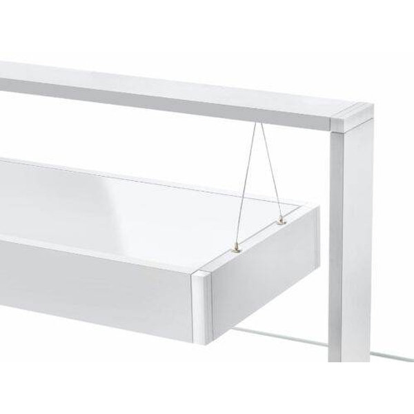 Aquael Ultrascape - Aquarium Set (inkl. Beleuchtung) Snow (wei�e Halterung) 60L