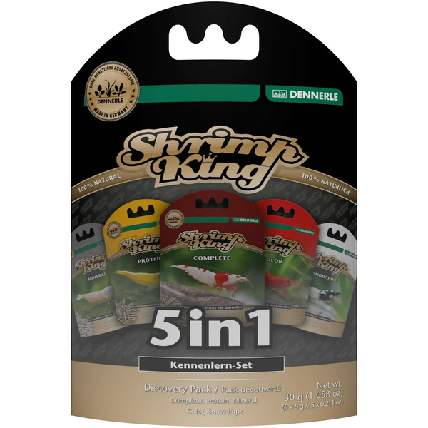 Dennerle Shrimp King 5in1 - 30g (5 x 6 g) Garnelenfutter