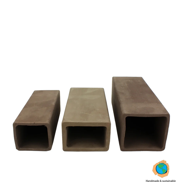 CeramicNature Cave Rectangle L braun | Aquariumdeko