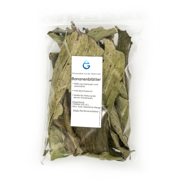 Bananenblätter getrocknet, 10g