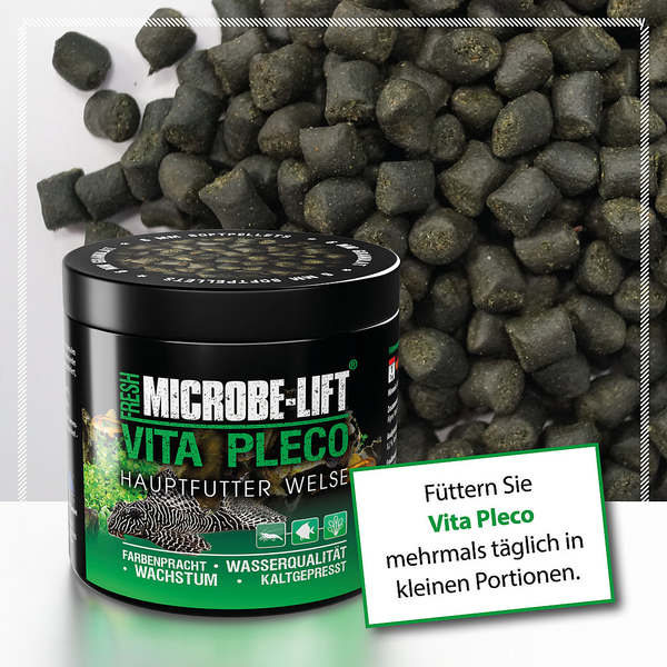 Microbe-Lift - Vita Pleco Fresh 6mm Softpellets 250g