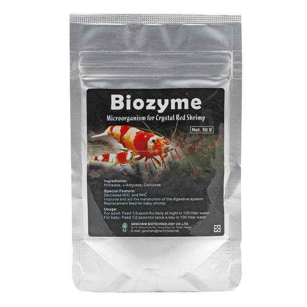 Genchem Biozyme 50g - Mikroorganismen für Crysta Red Garnele