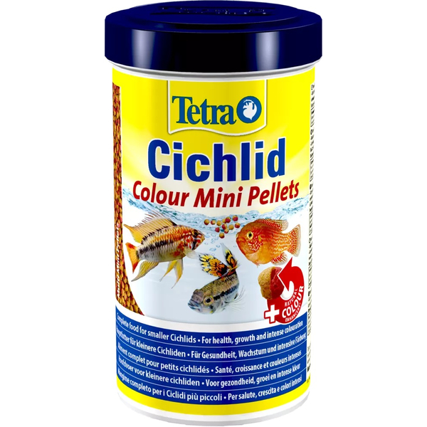 Tetra Cichlid Colour Mini Pellets 500ml / 170g