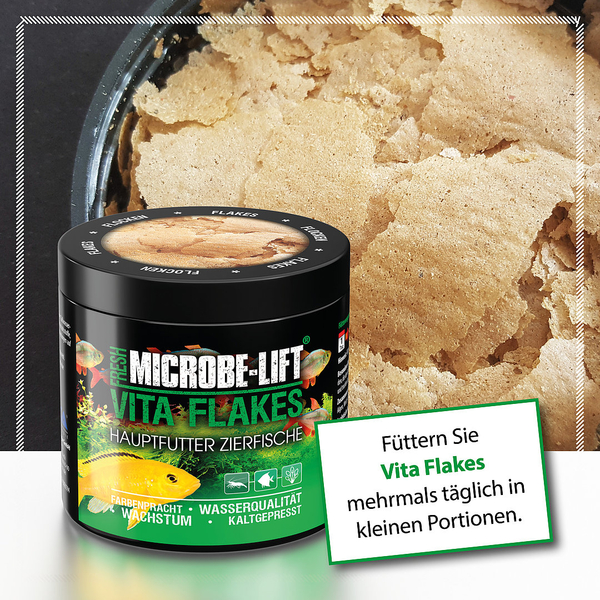 Microbe-Lift - Vita Flakes Flocken 1000ml | 100g