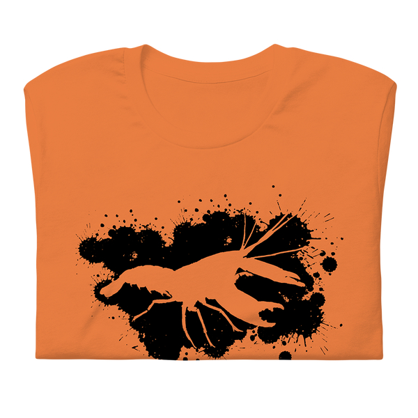 AquaGear Krebs-Shirt Cherax Splash L Burnt Orange