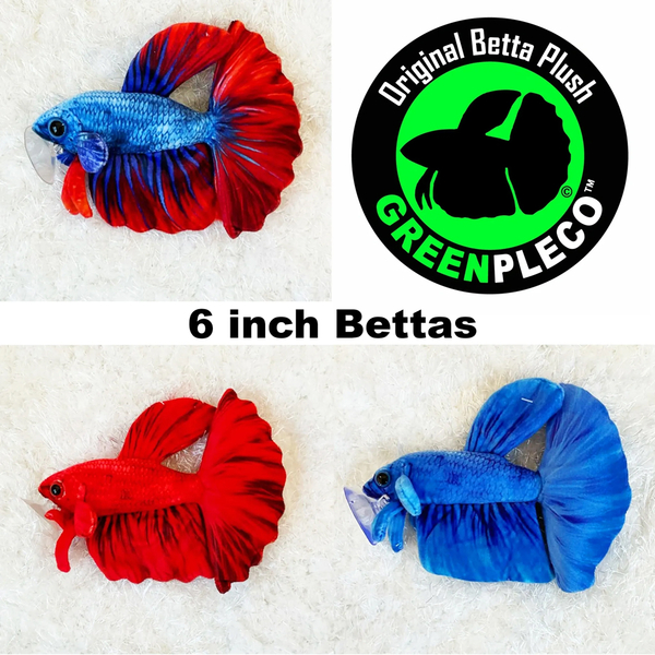 GreenPleco Betta Kampffisch dreier SET - Plschtier