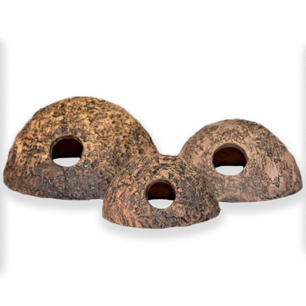 CeramicNature Iglu Hhle Braun XS | Aquariumdeko