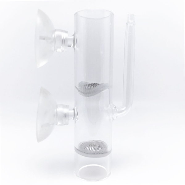 Inkubator - Egg Tumbler f. Garnelen u. Zierfische aus Glas 9x2x2 cm