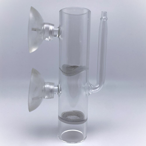 Inkubator - Egg Tumbler für Zierfische auf Glas 9x2x2 cm