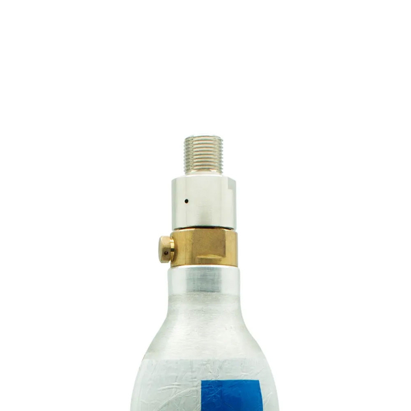 Soda -> Tropica Druckminderer CO2 Gewinde-Adapter aus Messing Chrom