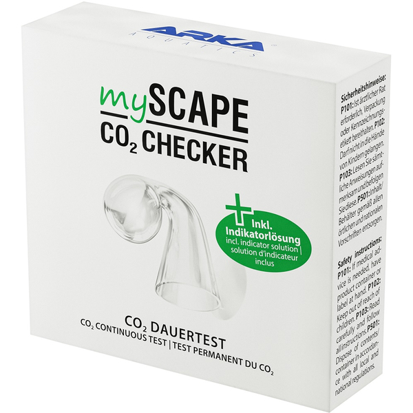 Arka myScape CO2 Checker Dauertest aus Glas