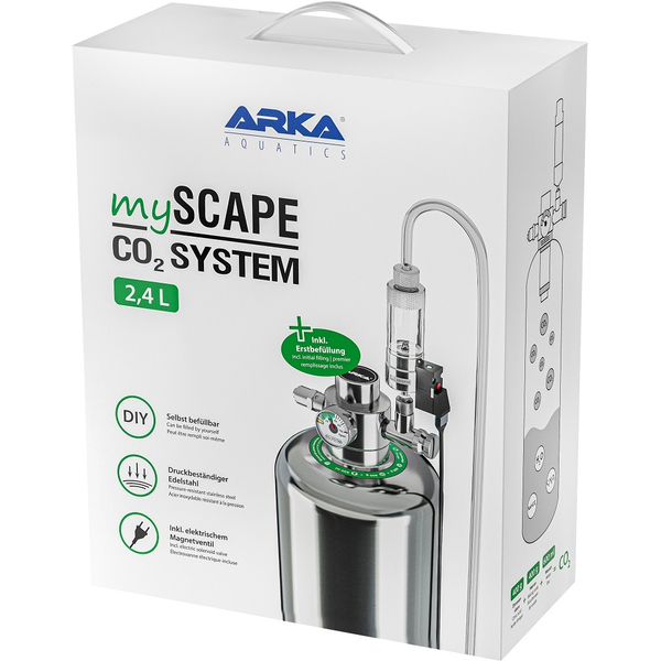 Arka myScape CO2 System Set - selbst befüllbar