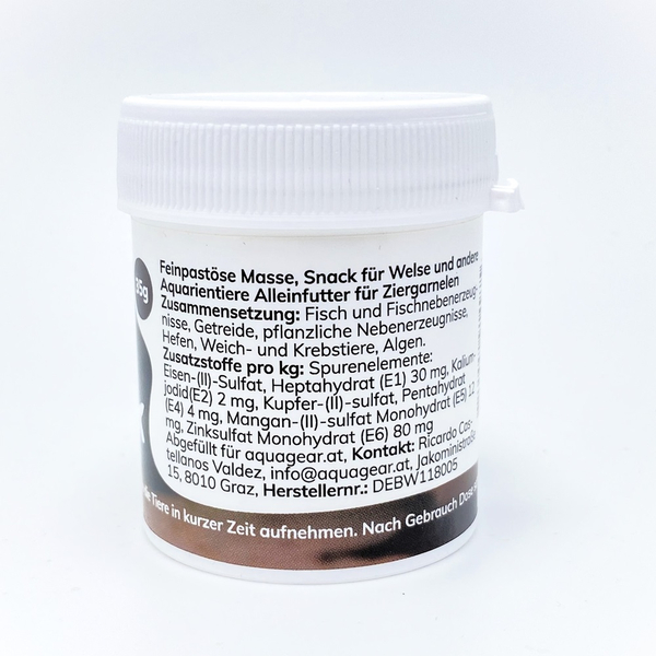 AquaGear Welspudding 70g | Premium-Futterpaste fr Zierfische
